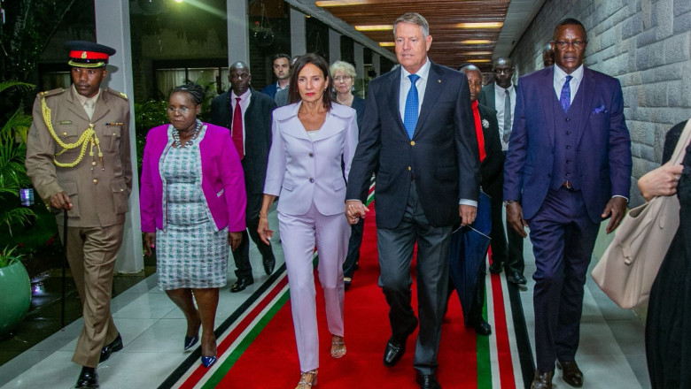 Klaus Iohannis in Africa 2