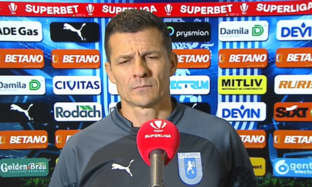 Universitatea Craiova nu merge pe placul lui Costel Gâlcă