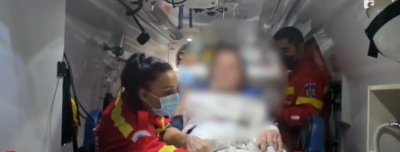 florin piersic in ambualnta