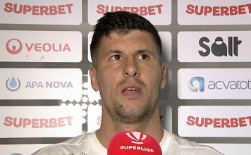 Stipe Perica este bucuros pentru cele 3 puncte Stipe Perica este bucuros pentru cele 3 puncte