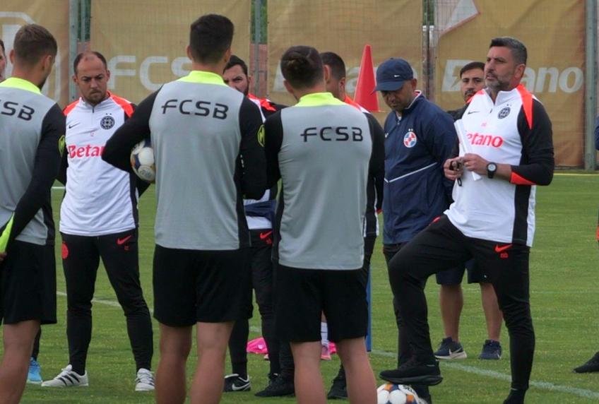 FCSB antrenament Tensiune maximă la FCSB! Unii vor să plece, alții vor să rămână