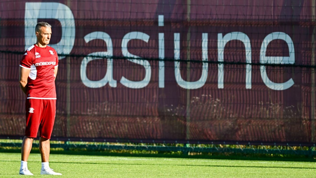 antrenament rapid Rapid, transfer la cererea lui Daniel Pancu