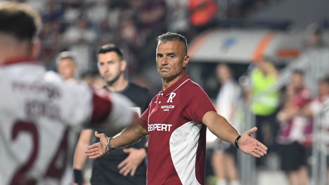 Daniel Pancu Daniel Pancu a debutat cu victorie în noul mandat la Rapid