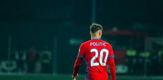 Dennis Politic a spart gheața la FCSB Dennis Politic a spart gheața la FCSB